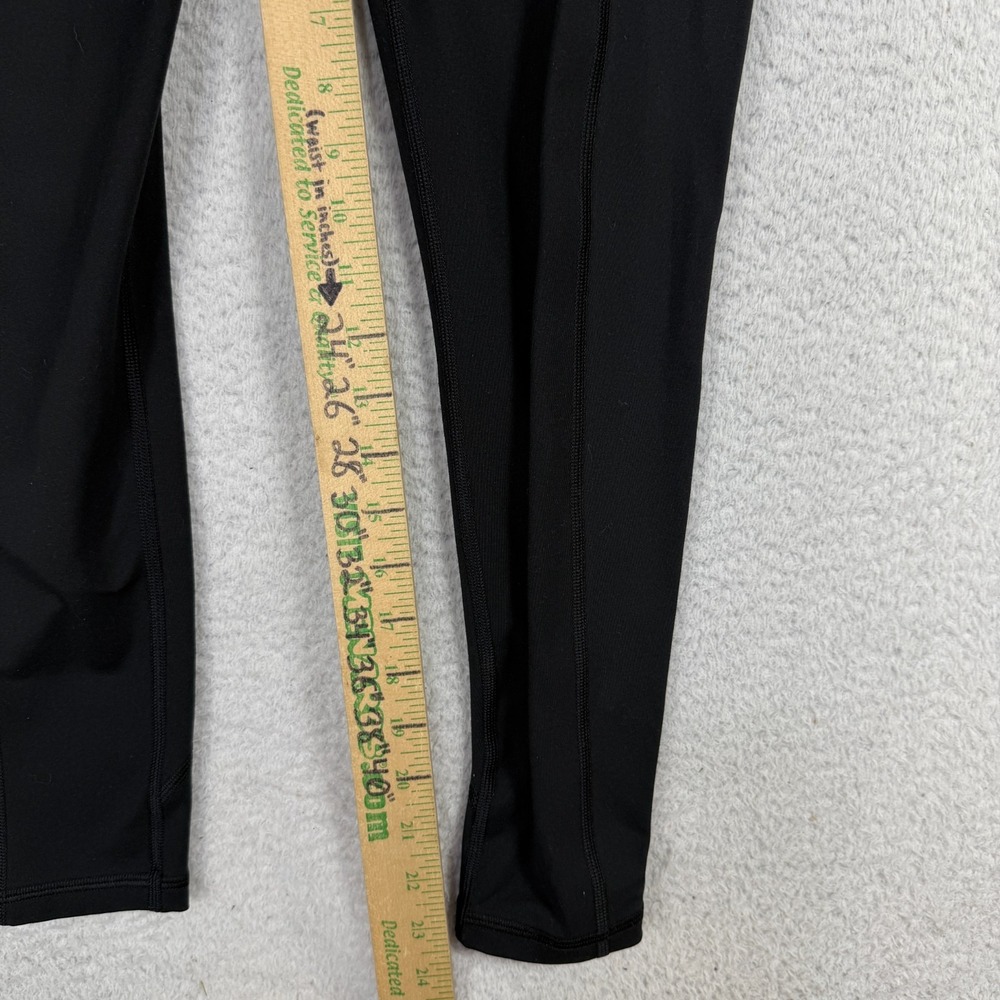 Victoria's Secret Women's Black 3/4 Length Yoga Leggings 6/170/68A W25x23 Sport - Picture 4 of 9